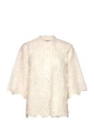 Lollys Laundry Louisell Blouse Ss Kräm