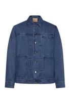 Rue De Tokyo Cade Washed Indigo Denim Blå
