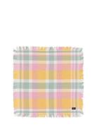 Lexington Home Checked Linen/Cotton Napkin Multi/patterned