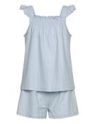 Mango Cotton Pyjama Shorts Pack Blå