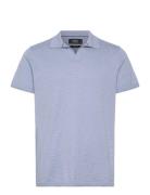 Clean Cut Copenhagen Thomas Knitted Polo Blå
