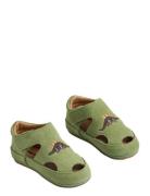 Wheat Indoor Sandal Pax Grön