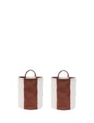 OYOY Living Design Kara Storage Basket Small - Set Of 2 Brun