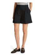 Tommy Hilfiger Linen Mix Pleated Short Svart