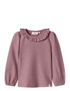Lil'Atelier Nmfdarla Ls Slim Top Lil Rosa