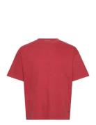 Weekday Great Boxy Heavyweight T-Shirt Röd