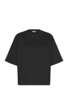 Monki Boxy Heavy Weight Tee Svart