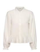 Pulz Jeans Pzisabelle Ls Shirt Vit