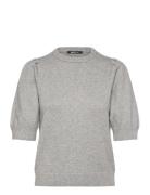 Gina Tricot Knitted Top Grå