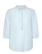 FREE/QUENT Fqrolly-Blouse Blå