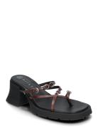 MIISTA Jaslene Brown Sandal Svart