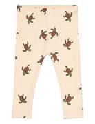 The New Tnsbowen Rib Leggings Kräm