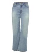 Lauren Women High-Rise Wide-Leg Jean Blå