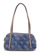 GUESS Cerelia Shoulder Satchel Blå