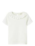 Lil'Atelier Nmflalo Tan Ss Slim Top Lil Vit