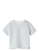 Lil'Atelier Nmmtadeo Ss Loose Top Lil Blå
