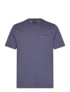 Lyle & Scott Pocket T-Shirt Lila