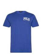 Polo Ralph Lauren Custom Slim Fit Logo Jersey T-Shirt Blå