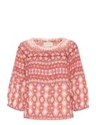 Cream Crtiah Frill Shirt Röd