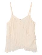 LMTD Nlfhullu Short Strap Top Rosa