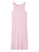 Name It Nkfhellemie Xsl Sl Dress Pb Rosa
