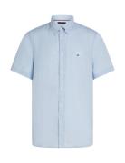 Tommy Hilfiger Pigment Dyed Linen Rf Shirt S/S Blå