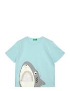 United Colors Of Benetton T-Shirt Blå