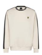 Lyle & Scott Contrast Taped Sweatshirt Vit