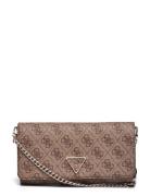 GUESS Noelle Xbody Flap Organizer Brun