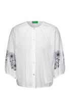 United Colors Of Benetton Shirt Vit