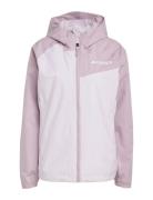 Adidas Terrex W Mt 2L Rain Jk Rosa