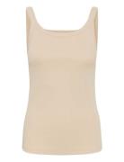 Kaffe Kacarna Tank Top Beige