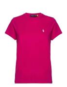 Polo Ralph Lauren Cotton Jersey Crewneck Tee Rosa