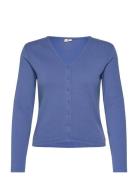 Levi's® Muse Ls Tee Dutch Blue Rib Blå