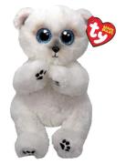 TY Wuzzy - White Bear Reg Vit