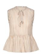Scotch & Soda Bow Details Top Beige