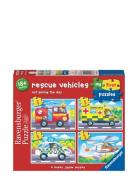 Ravensburger Rescue Vehicles 2/3/4/5P Multi/patterned