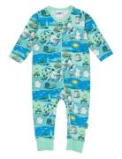 MUMIN Stranddag Pyjamas Blå