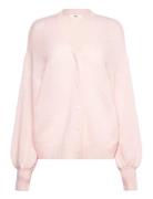 Gina Tricot Chunky Knitted Cardigan Rosa