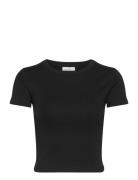 Gina Tricot Basic Tight Top Svart
