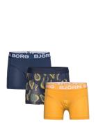 Björn Borg Cotton Stretch Boxer 3P Marinblå