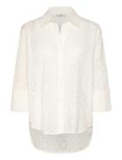 JDY Jdytallie 3/4 Long Shirt Wvn Noos Vit