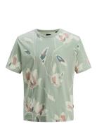 Jack & J S Jprblapalermo Aop Ss Tee Grön