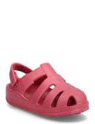 Mango Flip-Flops With Velcro Straps Röd
