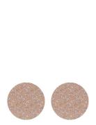 Noble House Place Mat Linnea Corc Round 2-P Orange