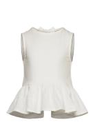 Mango T-Shirt .-- Peplum Vit