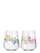 Ritzenhoff Sommerrausch Waterglass No: 3 & 4 2-P Nude