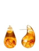 By Jolima Drop Earring Brun