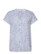FREE/QUENT Blouse From Freequent In A Soft Material With A Lovely, Flo...