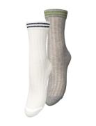Becksöndergaard Zilla Sporty Cotta Sock 2 Pack Multi/patterned
